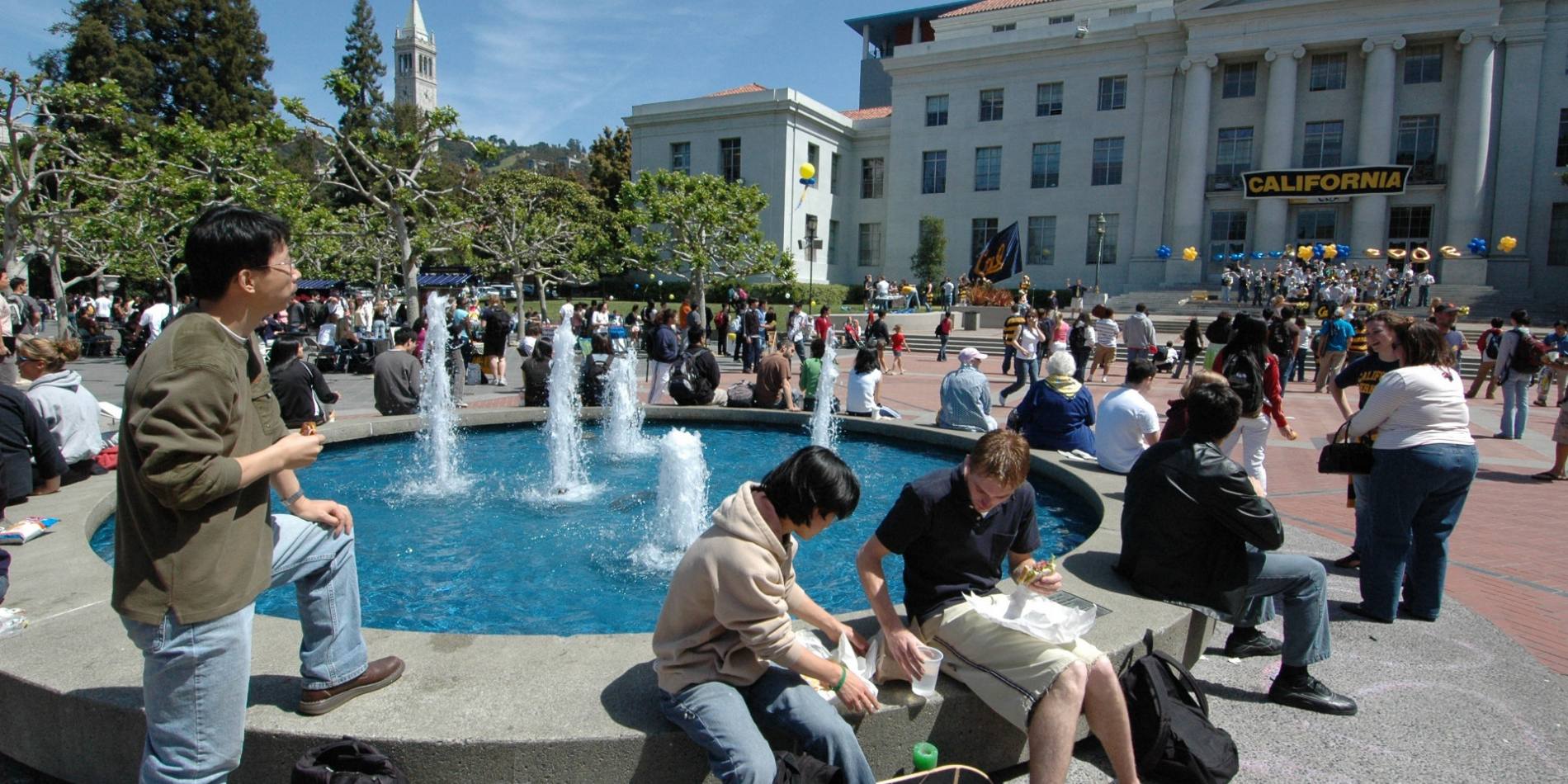 uc berkeley fountain