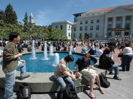 uc berkeley fountain
