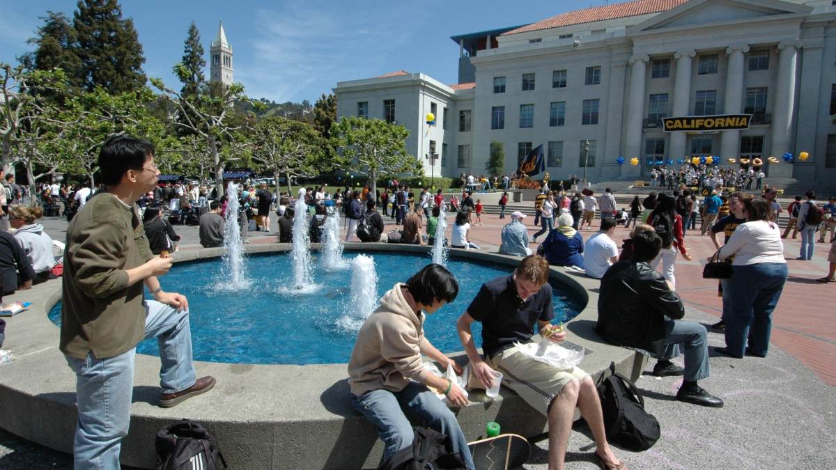uc berkeley fountain
