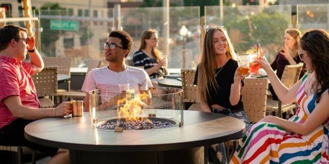 Sioux Falls rooftop bar