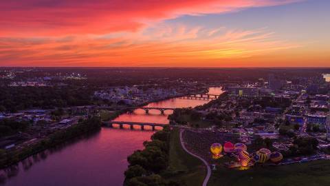cedar rapids iowa skyline
