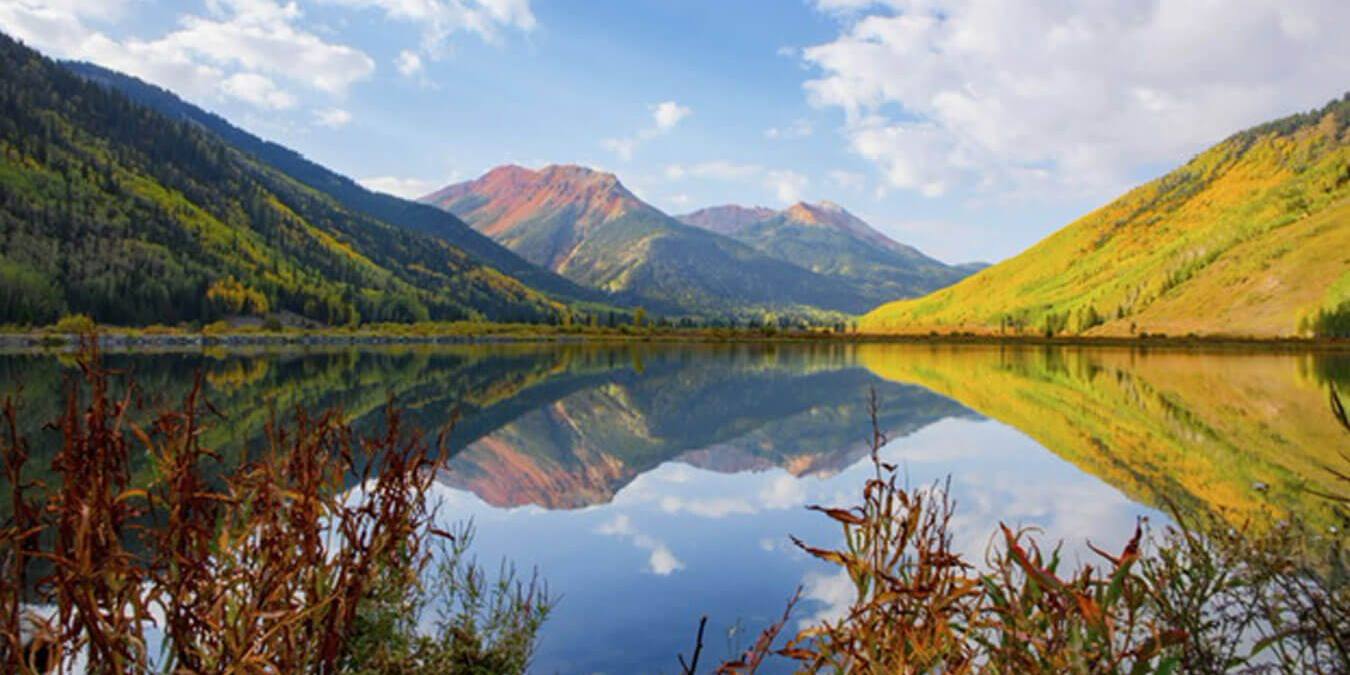 Mountain lake in Pagosa Springs