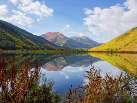 Mountain lake in Pagosa Springs