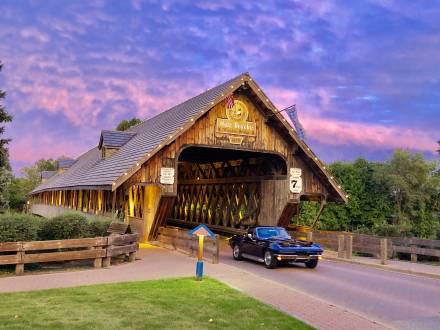 Holz-Brücke Wooden Bridge